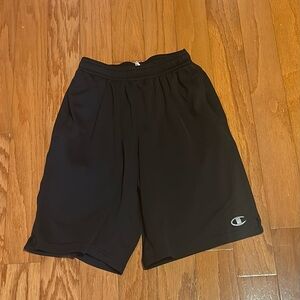 Champion Men’s Black Sweat Athletic Shorts S
